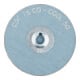 PFERD TOOLS COMBIDISC Keramikkorn Mini-Fiberscheibe CDF Ø 75 mm CO-COOL50 für Stahl und Edelstahl