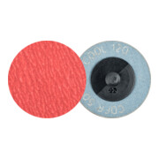 PFERD TOOLS COMBIDISC Keramikkorn Mini-Fiberscheibe CDFR Ø 50mm CO-COOL120 für Stahl und Edelstahl