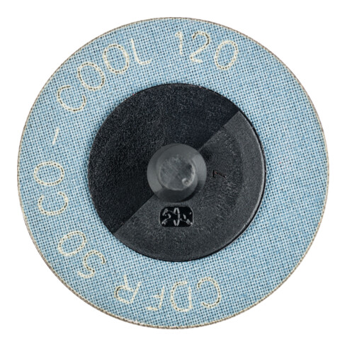 PFERD TOOLS COMBIDISC Keramikkorn Mini-Fiberscheibe CDFR Ø 50mm CO-COOL120 für Stahl und Edelstahl