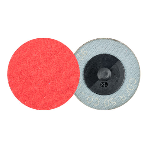 PFERD TOOLS COMBIDISC Keramikkorn Mini-Fiberscheibe CDFR Ø 50mm CO-COOL36 für Stahl und Edelstahl
