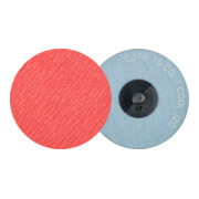 PFERD TOOLS COMBIDISC Keramikkorn Mini-Fiberscheibe CDFR Ø 75 mm CO-COOL120 für Stahl und Edelstahl