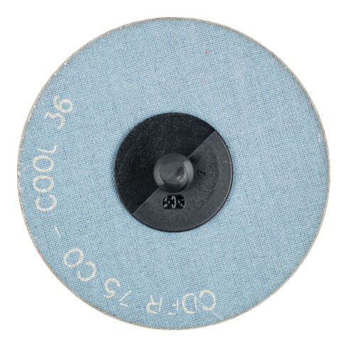 PFERD TOOLS COMBIDISC Keramikkorn Mini-Fiberscheibe CDFR Ø 75 mm CO-COOL36 für Stahl und Edelstahl