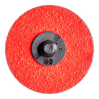 PFERD TOOLS COMBIDISC Keramikkorn Mini-Fiberscheibe CDFR Ø 75 mm CO-COOL50 für rückseitiges Schleifen