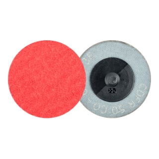 PFERD TOOLS COMBIDISC Keramikkorn Mini-Fiberscheibe CDFR Ø 50mm CO-COOL36 für Stahl und Edelstahl