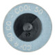 PFERD TOOLS COMBIDISC Keramikkorn Mini-Fiberscheibe CDFR Ø 50mm CO-COOL50 für Stahl und Edelstahl