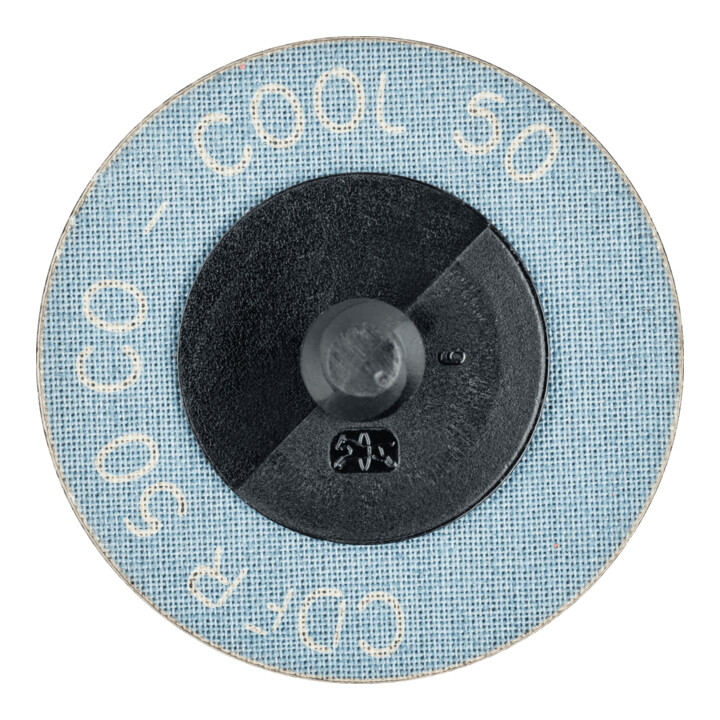 PFERD TOOLS COMBIDISC Keramikkorn Mini-Fiberscheibe CDFR Ø 50mm CO-COOL50 für Stahl und Edelstahl