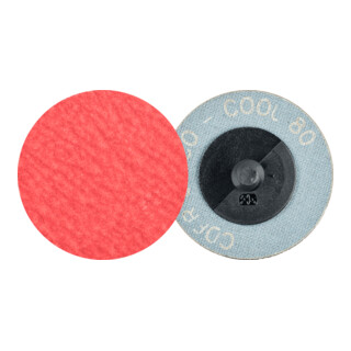 PFERD TOOLS COMBIDISC Keramikkorn Mini-Fiberscheibe CDFR Ø 50mm CO-COOL80 für Stahl und Edelstahl