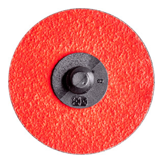 PFERD TOOLS COMBIDISC Keramikkorn Mini-Fiberscheibe CDFR Ø 75 mm CO-COOL50 für rückseitiges Schleifen