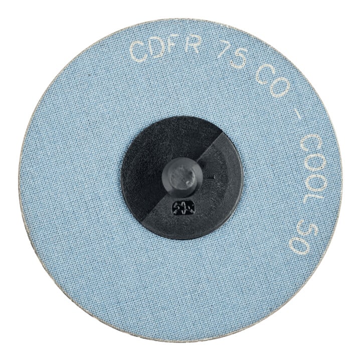 PFERD TOOLS COMBIDISC Keramikkorn Mini-Fiberscheibe CDFR Ø 75 mm CO-COOL50 für Stahl und Edelstahl