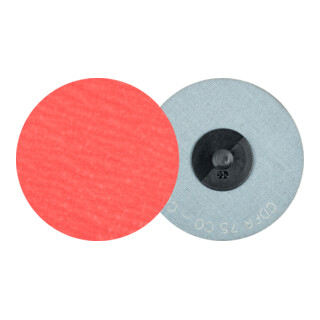 PFERD TOOLS COMBIDISC Keramikkorn Mini-Fiberscheibe CDFR Ø 75 mm CO-COOL80 für Stahl und Edelstahl