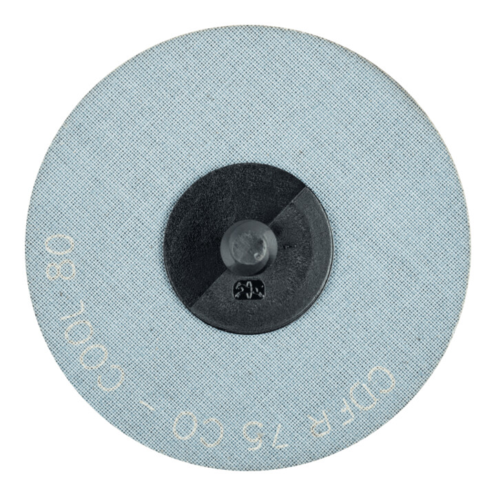 PFERD TOOLS COMBIDISC Keramikkorn Mini-Fiberscheibe CDFR Ø 75 mm CO-COOL80 für Stahl und Edelstahl