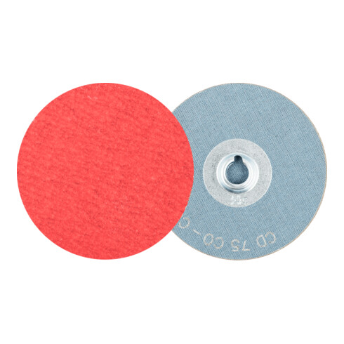 PFERD TOOLS COMBIDISC Keramikkorn Schleifblatt CD Ø 75 mm CO-COOL120 für Stahl und Edelstahl