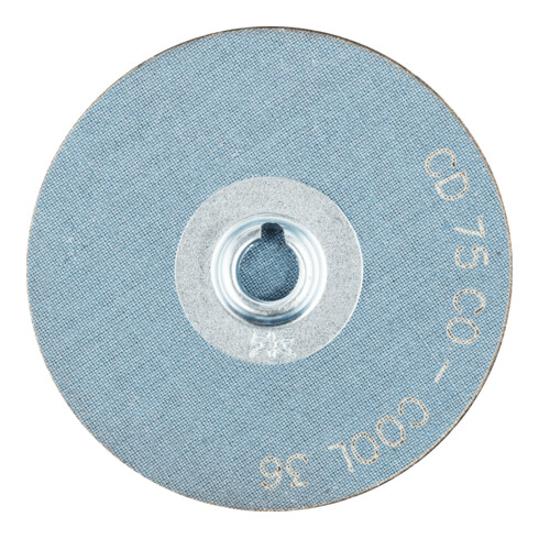 PFERD TOOLS COMBIDISC Keramikkorn Schleifblatt CD Ø 75 mm CO-COOL36 für Stahl und Edelstahl