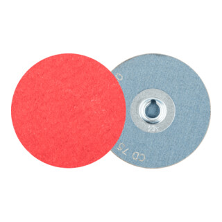 PFERD TOOLS COMBIDISC Keramikkorn Schleifblatt CD Ø 75 mm CO-COOL80 für Stahl und Edelstahl