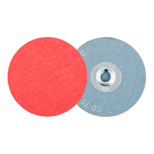 PFERD TOOLS COMBIDISC Keramikkorn Schleifblatt CD Ø 75 mm CO-COOL80 für Stahl und Edelstahl