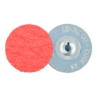 PFERD TOOLS COMBIDISC Keramikkorn Schleifblatt CD Ø 38 mm CO-COOL24 für Stahl und Edelstahl