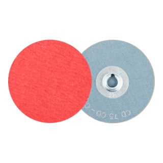 PFERD TOOLS COMBIDISC Keramikkorn Schleifblatt CD Ø 75 mm CO-COOL120 für Stahl und Edelstahl