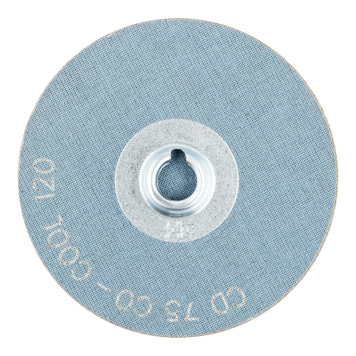 PFERD TOOLS COMBIDISC Keramikkorn Schleifblatt CD Ø 75 mm CO-COOL120 für Stahl und Edelstahl