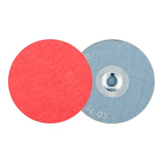 PFERD TOOLS COMBIDISC Keramikkorn Schleifblatt CD Ø 75 mm CO-COOL80 für Stahl und Edelstahl