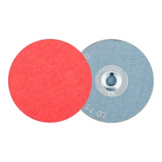 PFERD TOOLS COMBIDISC Keramikkorn Schleifblatt CD Ø 75 mm CO-COOL80 für Stahl und Edelstahl