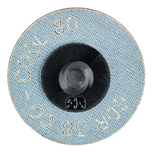 PFERD TOOLS COMBIDISC Keramikkorn Schleifblatt CDR Ø 38 mm CO-COOL80 für Stahl und Edelstahl