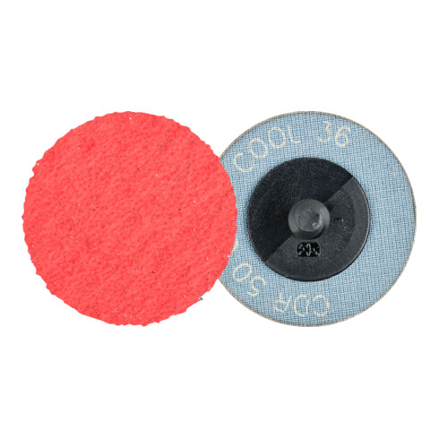 PFERD TOOLS COMBIDISC Keramikkorn Schleifblatt CDR Ø 50mm CO-COOL36 für Stahl und Edelstahl
