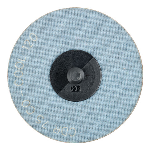 PFERD TOOLS COMBIDISC Keramikkorn Schleifblatt CDR Ø 75 mm CO-COOL120 für Stahl und Edelstahl