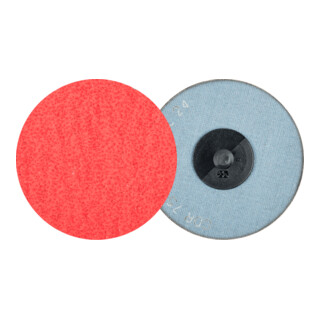 PFERD TOOLS COMBIDISC Keramikkorn Schleifblatt CDR Ø 75 mm CO-COOL24 für Stahl und Edelstahl