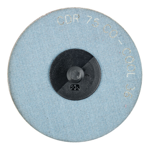 PFERD TOOLS COMBIDISC Keramikkorn Schleifblatt CDR Ø 75 mm CO-COOL36 für Stahl und Edelstahl