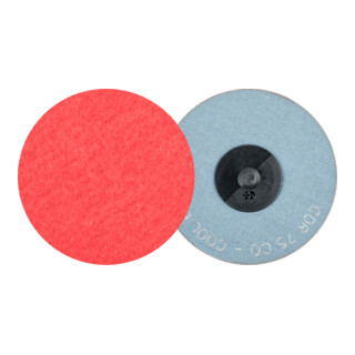 PFERD TOOLS COMBIDISC Keramikkorn Schleifblatt CDR Ø 75 mm CO-COOL60 für Stahl und Edelstahl