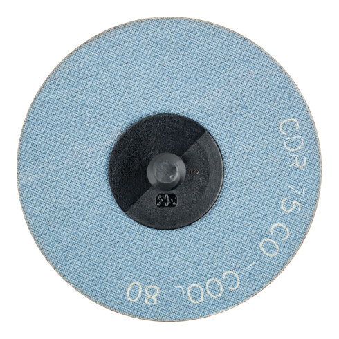 PFERD TOOLS COMBIDISC Keramikkorn Schleifblatt CDR Ø 75 mm CO-COOL80 für Stahl und Edelstahl