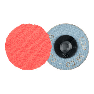 PFERD TOOLS COMBIDISC Keramikkorn Schleifblatt CDR Ø 38 mm CO-COOL36 für Stahl und Edelstahl