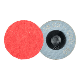 PFERD TOOLS COMBIDISC Keramikkorn Schleifblatt CDR Ø 38 mm CO-COOL60 für Stahl und Edelstahl