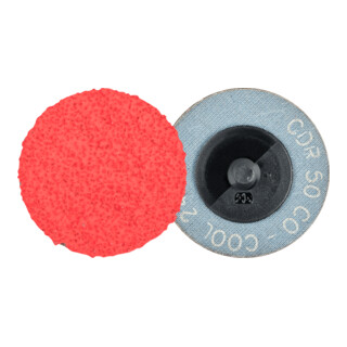PFERD TOOLS COMBIDISC Keramikkorn Schleifblatt CDR Ø 50mm CO-COOL24 für Stahl und Edelstahl