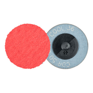 PFERD TOOLS COMBIDISC Keramikkorn Schleifblatt CDR Ø 50mm CO-COOL36 für Stahl und Edelstahl