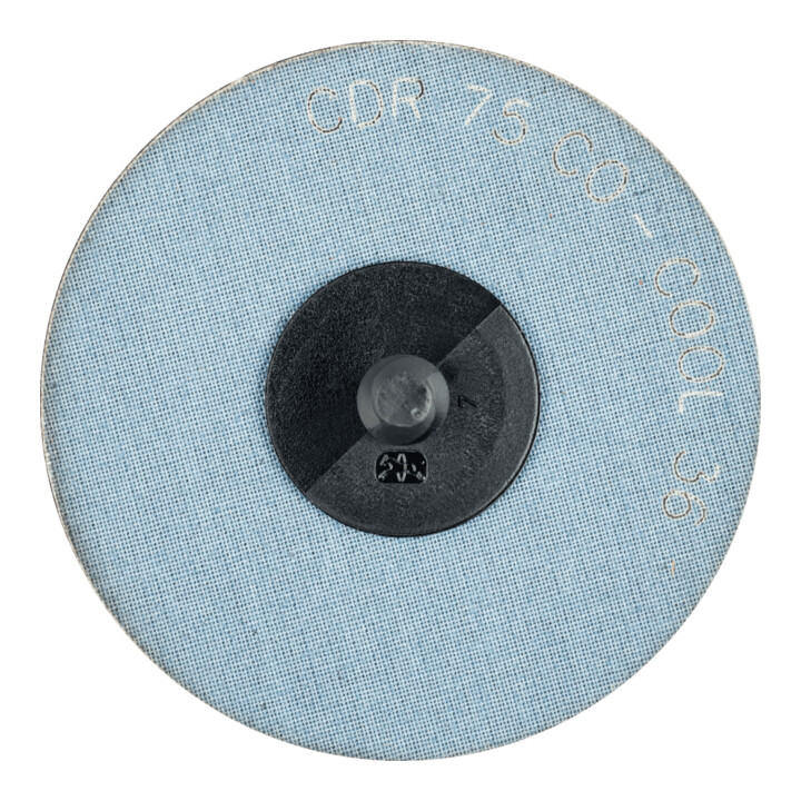 PFERD TOOLS COMBIDISC Keramikkorn Schleifblatt CDR Ø 75 mm CO-COOL36 für Stahl und Edelstahl