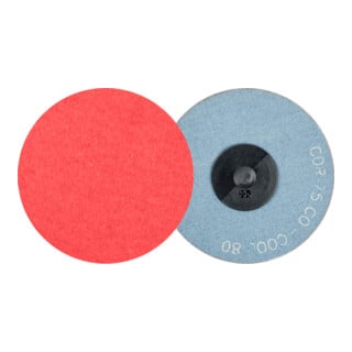PFERD TOOLS COMBIDISC Keramikkorn Schleifblatt CDR Ø 75 mm CO-COOL80 für Stahl und Edelstahl