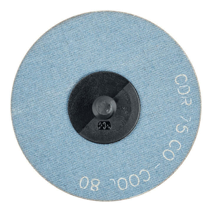 PFERD TOOLS COMBIDISC Keramikkorn Schleifblatt CDR Ø 75 mm CO-COOL80 für Stahl und Edelstahl