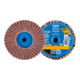 PFERD TOOLS COMBIDISC Korund Mini-POLIFAN CD Ø 50mm A80 für universelle Anwendungen