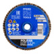 PFERD TOOLS COMBIDISC Korund Mini-POLIFAN CD Ø 75 mm A120 für universelle Anwendungen