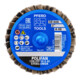 PFERD TOOLS COMBIDISC Korund Mini-POLIFAN CDR Ø 50mm A40 für universelle Anwendungen