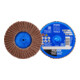 PFERD TOOLS COMBIDISC Korund Mini-POLIFAN CDR Ø 75 mm A40 für universelle Anwendungen