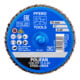 PFERD TOOLS COMBIDISC Korund Mini-POLIFAN CDR Ø 75 mm A60 für universelle Anwendungen