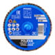PFERD TOOLS COMBIDISC Korund Mini-POLIFAN CDR Ø 75 mm A80 für universelle Anwendungen