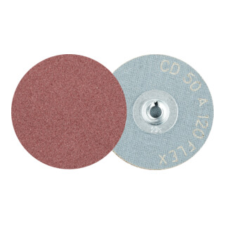 PFERD TOOLS COMBIDISC Korund Schleifblatt CD Ø 50mm A120 FLEX für Werkzeug-und Formenbau
