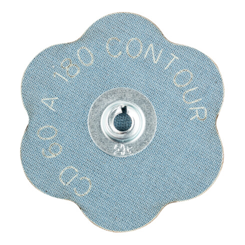PFERD TOOLS COMBIDISC Korund Schleifblatt CD Ø 60mm A180 CONTOUR für Konturen