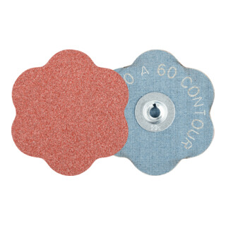 PFERD TOOLS COMBIDISC Korund Schleifblatt CD Ø 60mm A60 CONTOUR für Konturen