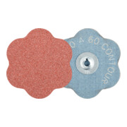 PFERD TOOLS COMBIDISC Korund Schleifblatt CD Ø 60mm A60 CONTOUR für Konturen