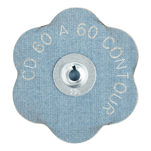 PFERD TOOLS COMBIDISC Korund Schleifblatt CD Ø 60mm A60 CONTOUR für Konturen