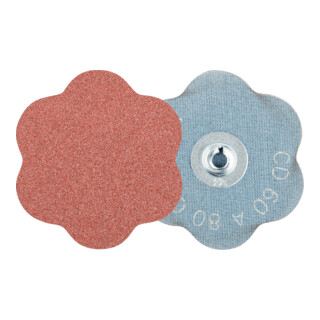 PFERD TOOLS COMBIDISC Korund Schleifblatt CD Ø 60mm A80 CONTOUR für Konturen